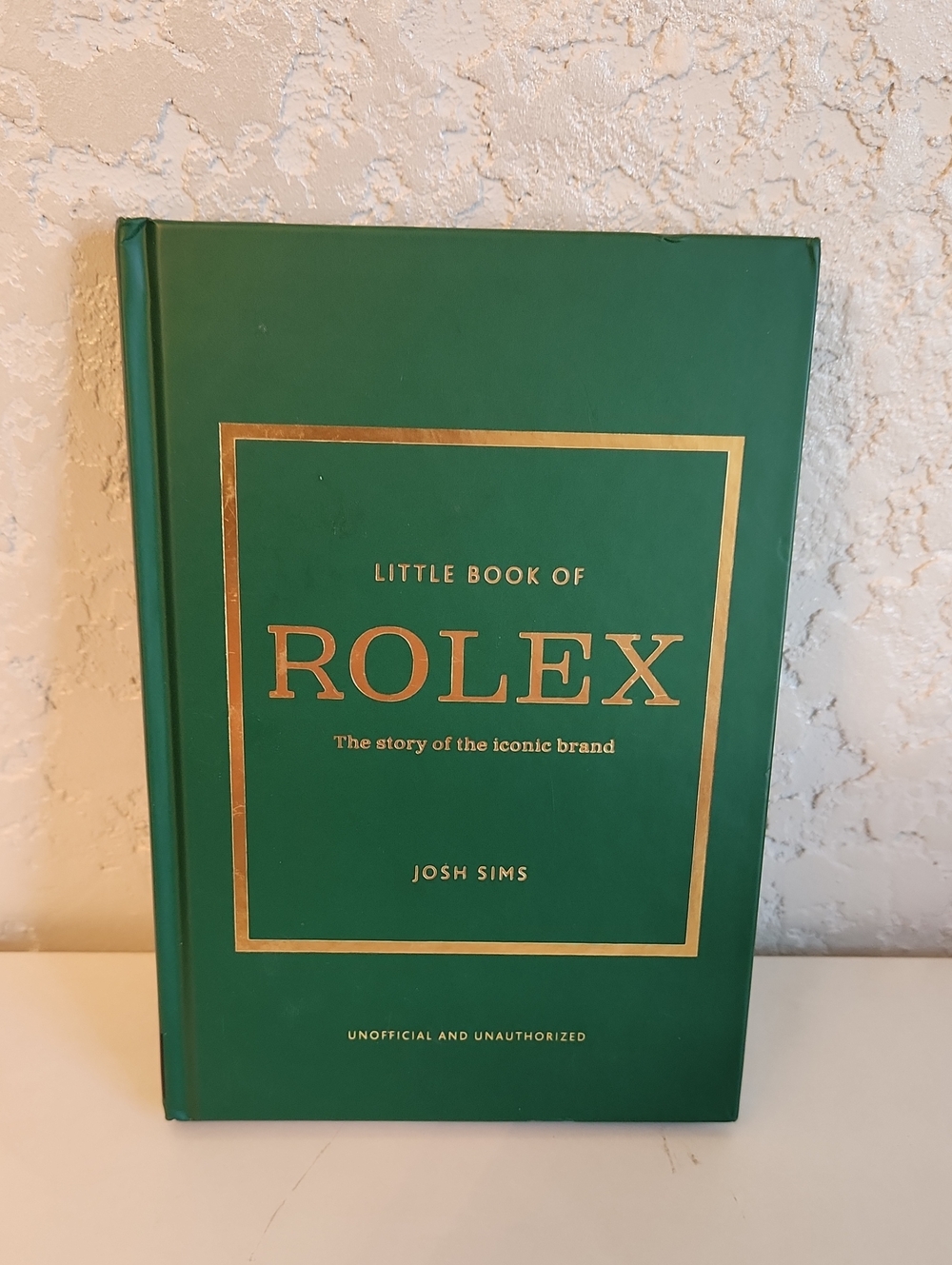 Rolex Green Hardcover with Gold Accents